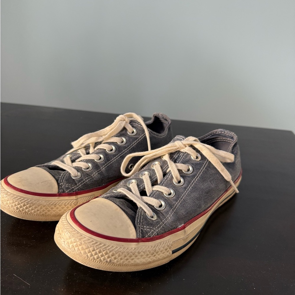 Converse Low Top Denim Style